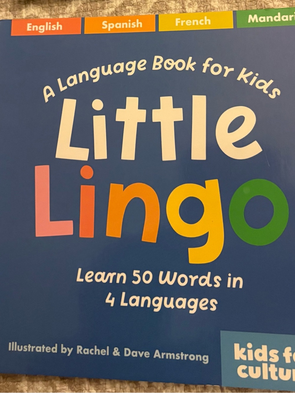 Little Lingo Kids Language Book - Blue